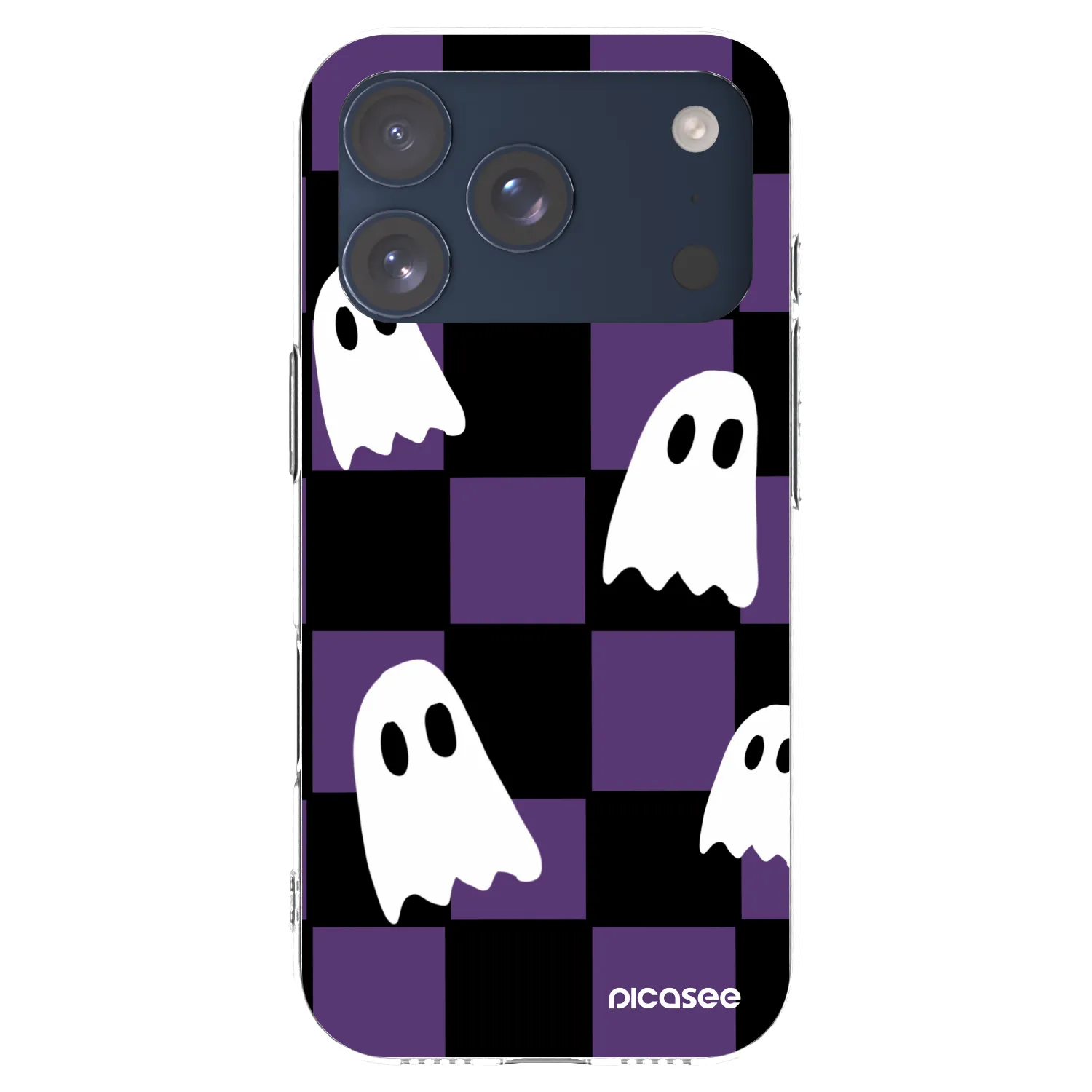 Picasee husă transparentă din silicon pentru Apple iPhone 17 Pro - Ghosts