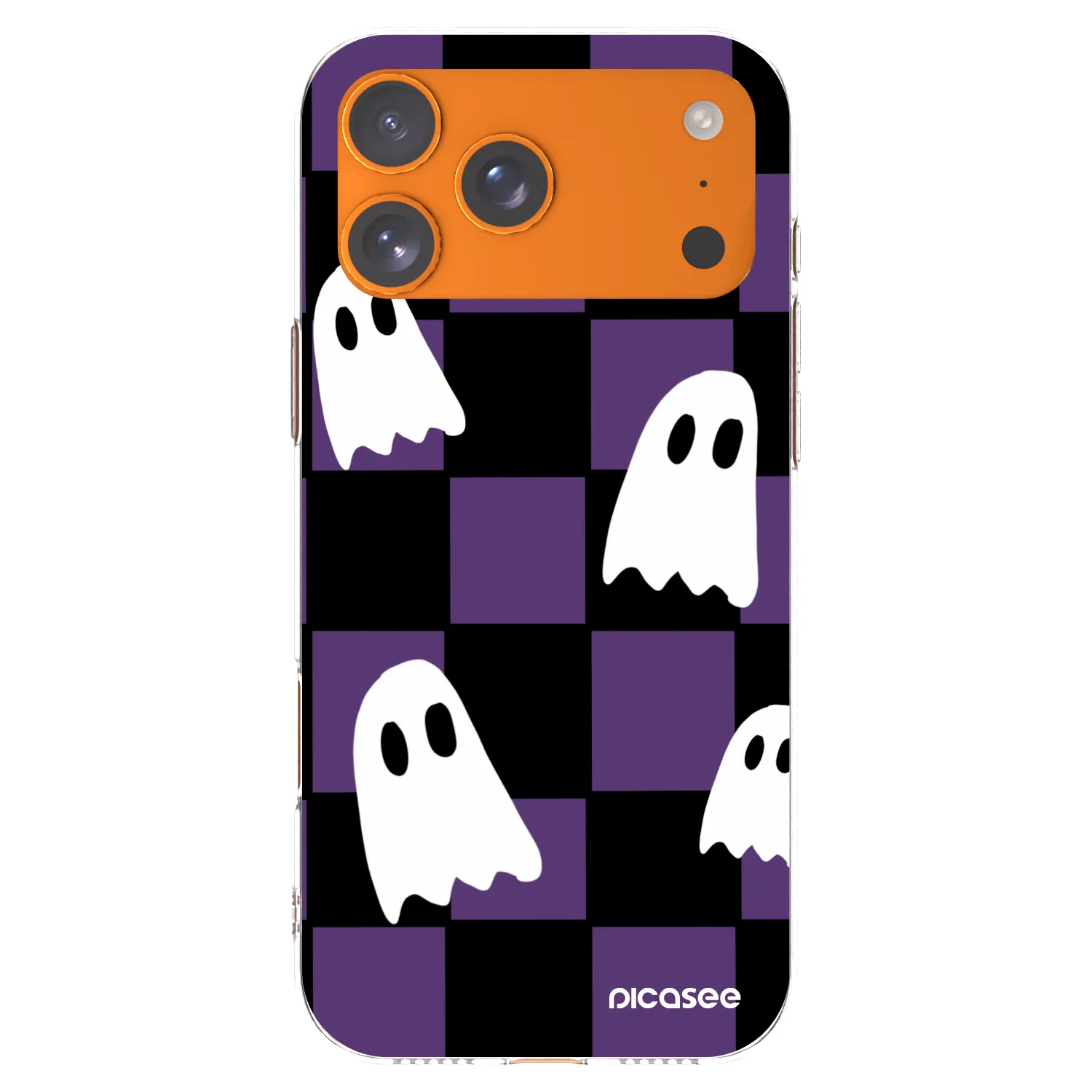 Picasee husă transparentă din silicon pentru Apple iPhone 17 Pro Max - Ghosts