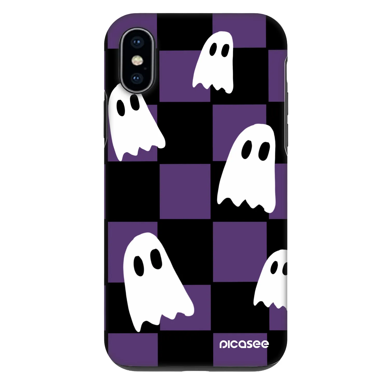 Picasee Fashion Case pentru Apple iPhone X/XS - Ghosts