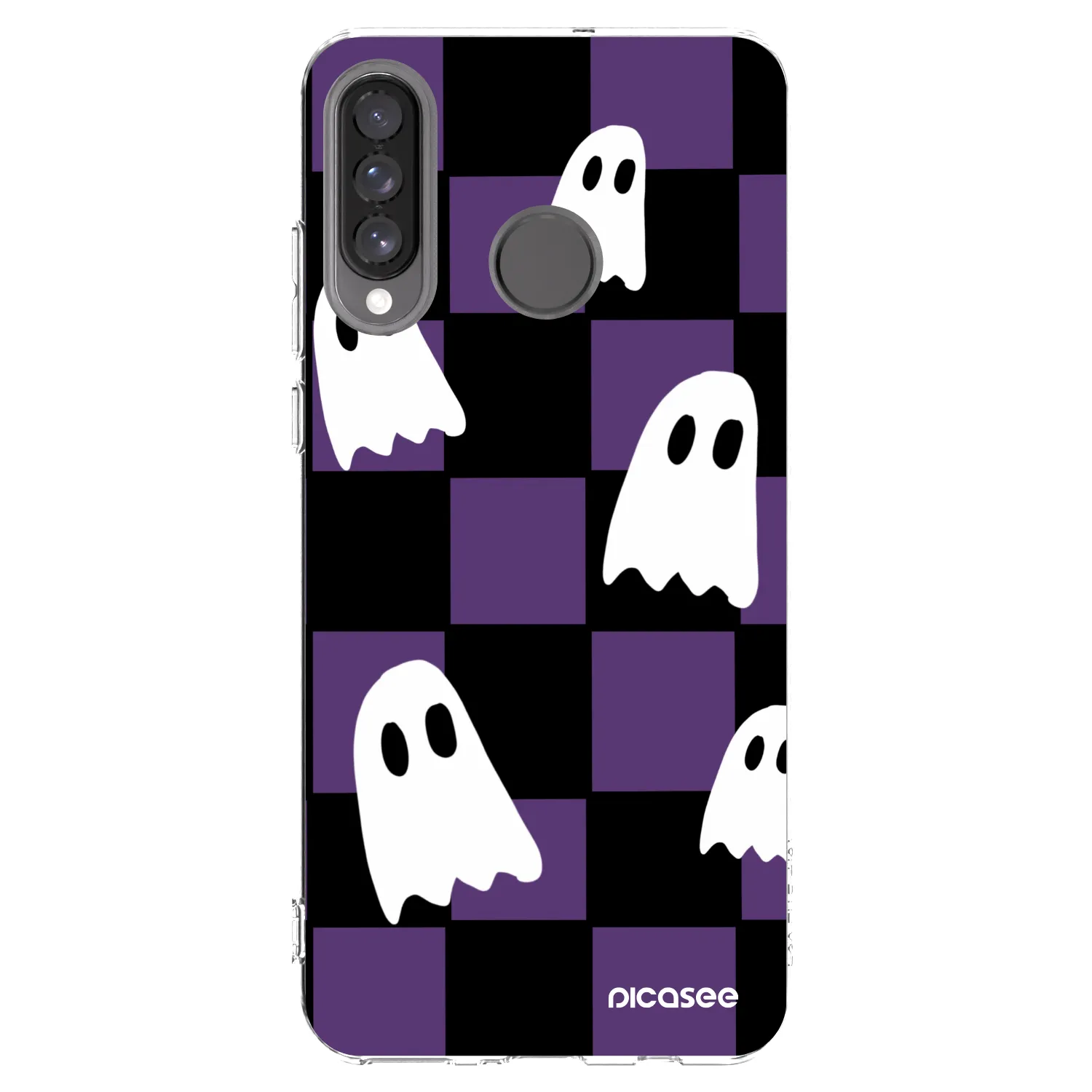 Picasee husă transparentă din silicon pentru Huawei P30 Lite - Ghosts