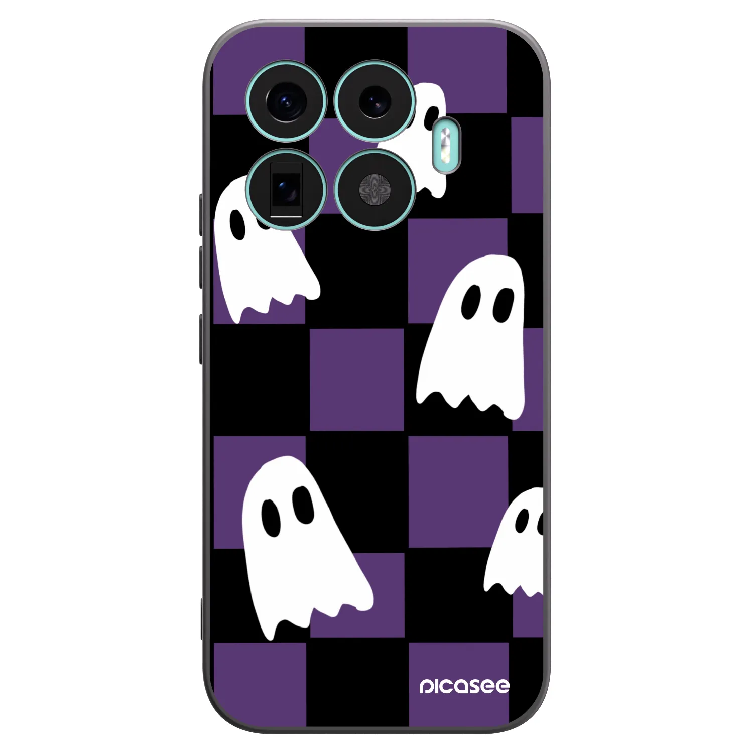 Picasee husă neagră din silicon pentru Xiaomi 17T - Ghosts
