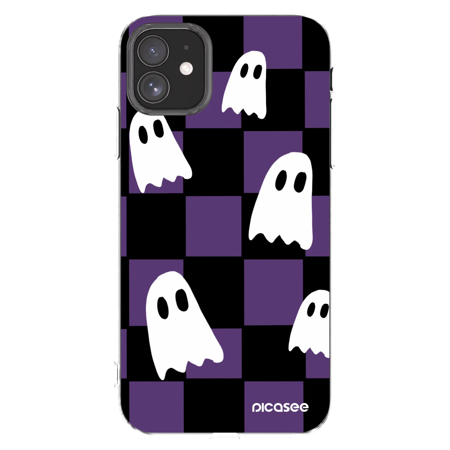 Picasee husă transparentă din silicon pentru Apple iPhone 11 - Ghosts