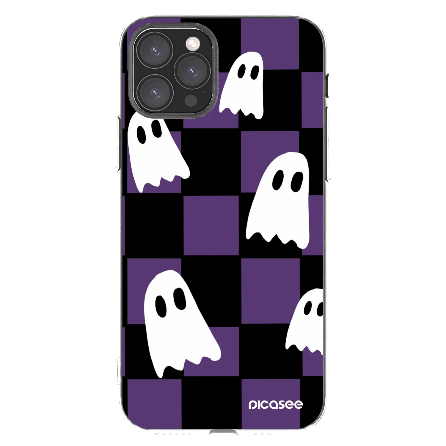 Picasee husă transparentă din silicon pentru Apple iPhone 11 Pro - Ghosts