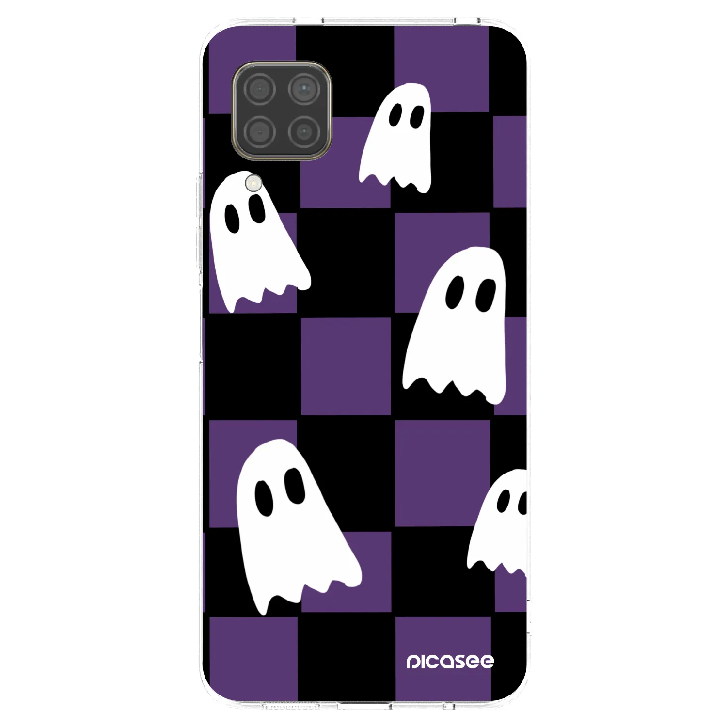 Picasee husă transparentă din silicon pentru Huawei P40 Lite - Ghosts