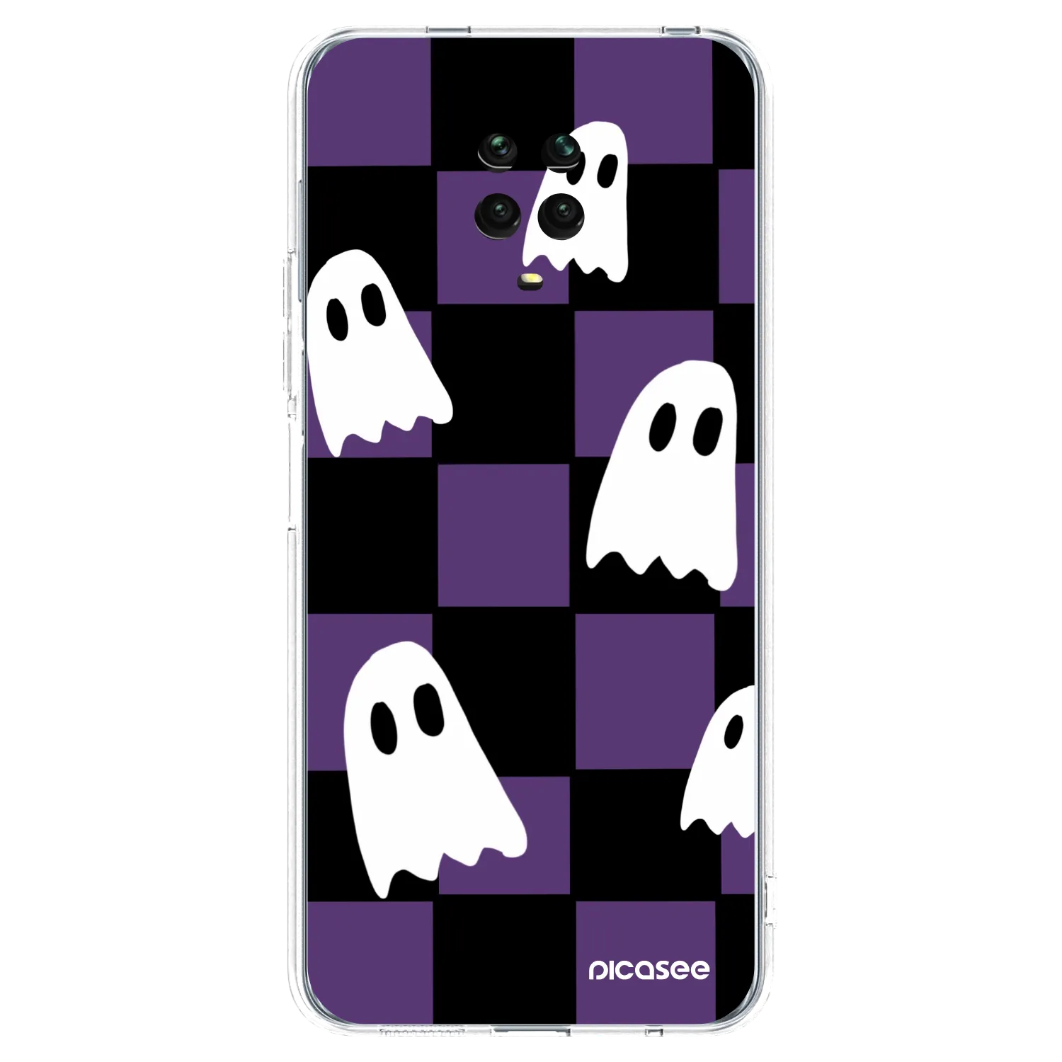 Picasee husă transparentă din silicon pentru Xiaomi Redmi Note 9S - Ghosts