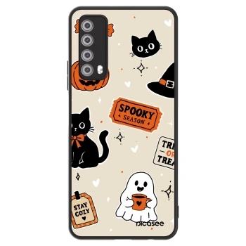 Husă pentru Huawei P Smart 2021 - Halloween stickers