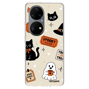 Husă pentru Huawei P50 - Halloween stickers