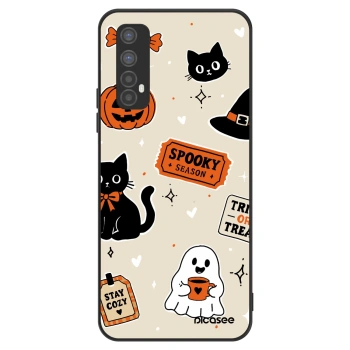 Husă pentru Realme 7 - Halloween stickers