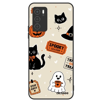 Husă pentru OPPO A16s - Halloween stickers
