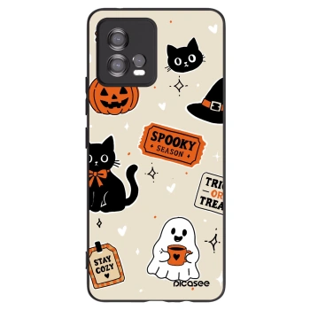 Husă pentru Motorola Moto G72 - Halloween stickers