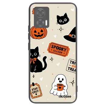Husă pentru Motorola Edge 30 Neo - Halloween stickers