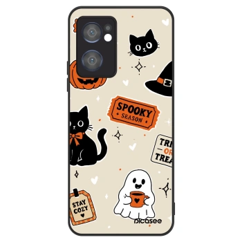 Husă pentru OPPO Reno 7 5G - Halloween stickers