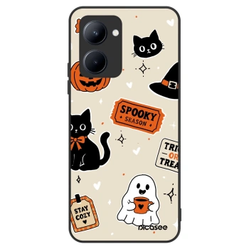 Husă pentru Realme C33 (2023) - Halloween stickers