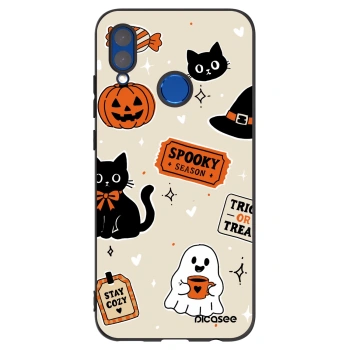 Husă pentru Huawei P Smart 2019 - Halloween stickers
