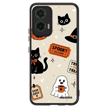 Husă pentru Motorola Moto G35 5G - Halloween stickers