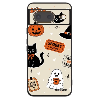 Husă pentru Google Pixel 8 - Halloween stickers