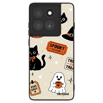 Husă pentru Motorola Edge 60 Fusion - Halloween stickers