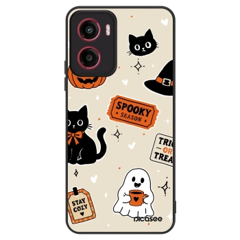 Husă pentru Motorola Moto G05 - Halloween stickers