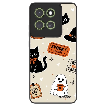Husă pentru Motorola Moto G86 5G - Halloween stickers