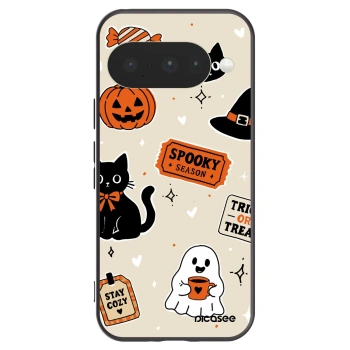 Husă pentru Google Pixel 10 - Halloween stickers