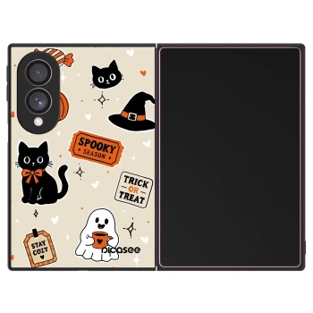 Husă pentru Samsung Galaxy Z Fold8 5G - Halloween stickers