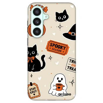Picasee Fashion Case PowerShare pro Samsung Galaxy S26 FE - Halloween stickers