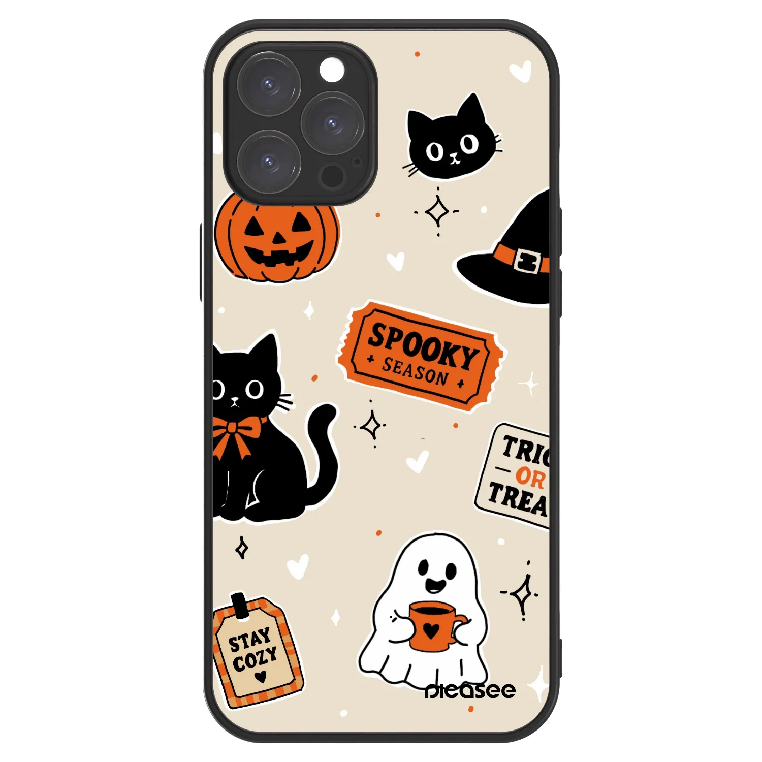 Picasee ULTIMATE CASE pentru Apple iPhone 12 Pro Max - Halloween stickers