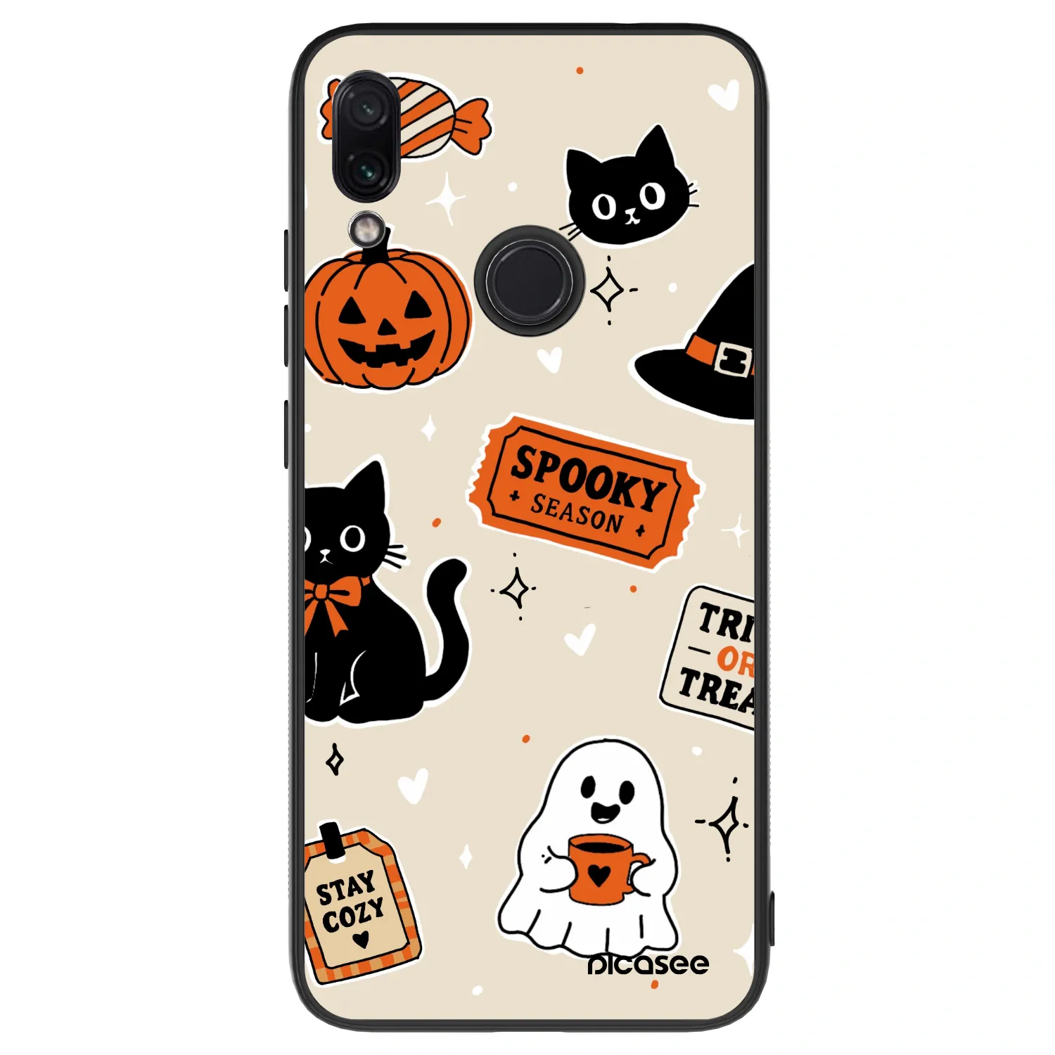 Picasee ULTIMATE CASE pentru Xiaomi Redmi Note 7 - Halloween stickers
