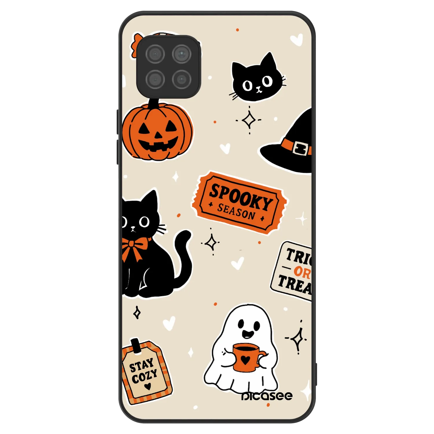 Picasee ULTIMATE CASE pentru Huawei P40 Lite - Halloween stickers