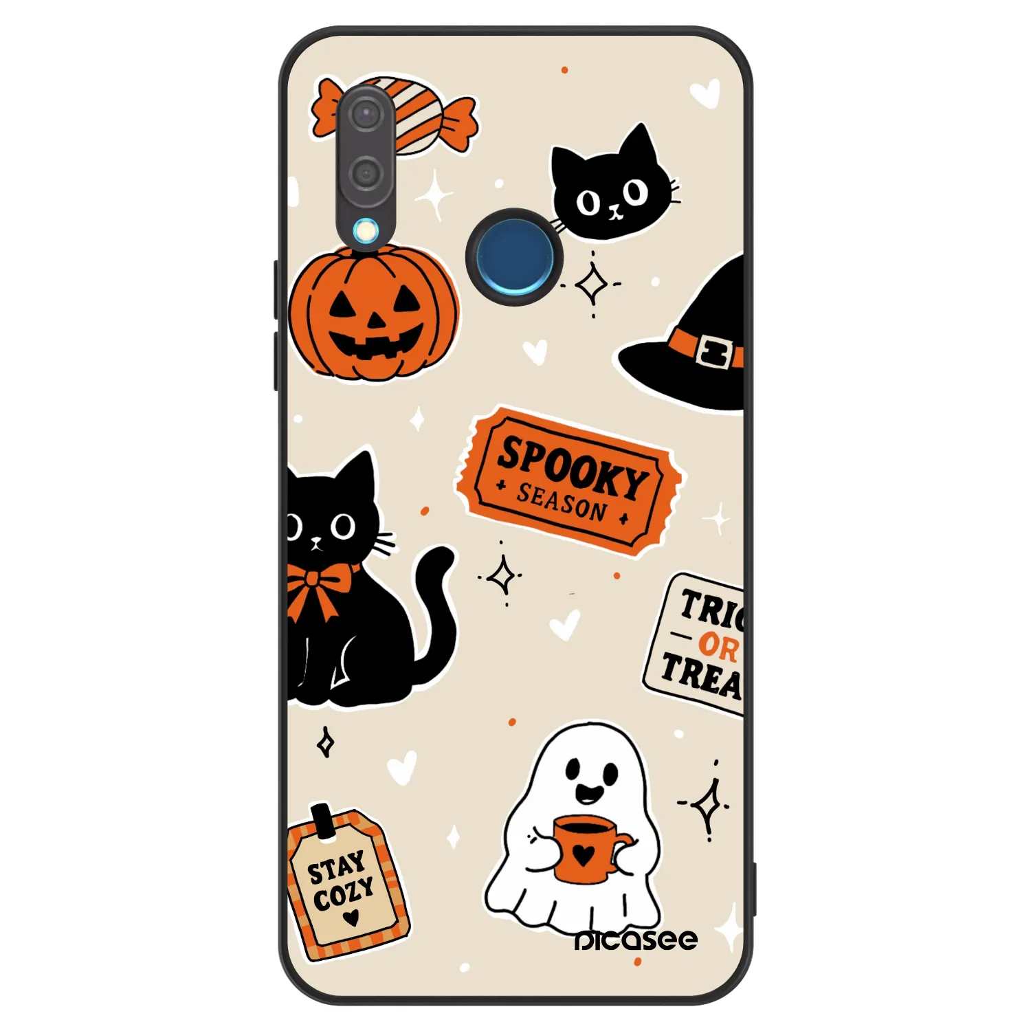 Picasee ULTIMATE CASE pentru Huawei P20 Lite - Halloween stickers