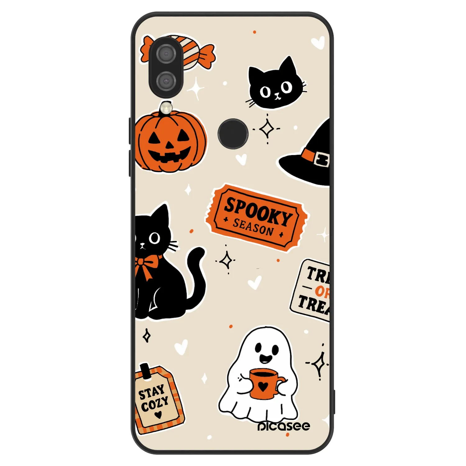 Picasee ULTIMATE CASE pentru Xiaomi Redmi 7 - Halloween stickers