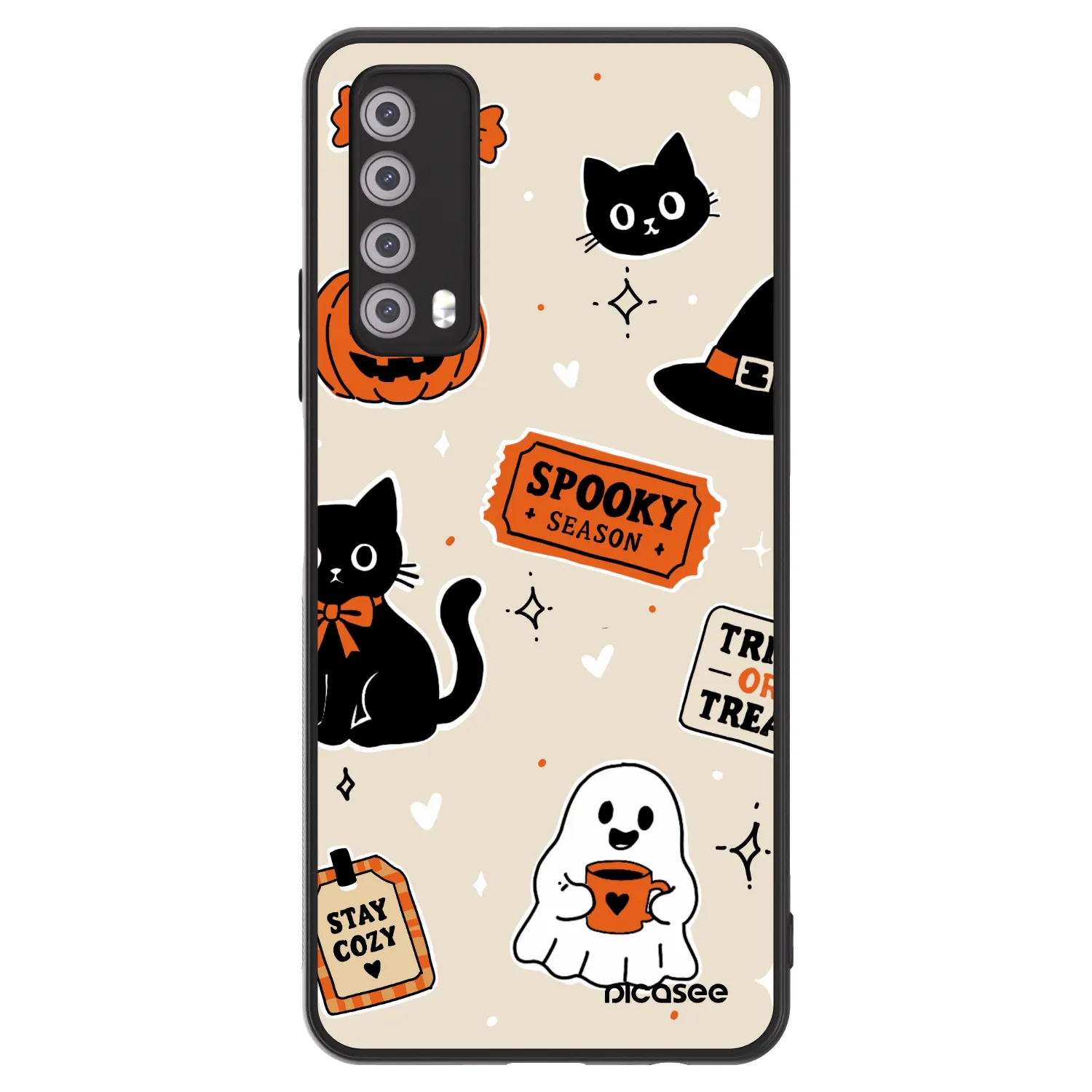 Picasee ULTIMATE CASE pentru Huawei P Smart 2021 - Halloween stickers