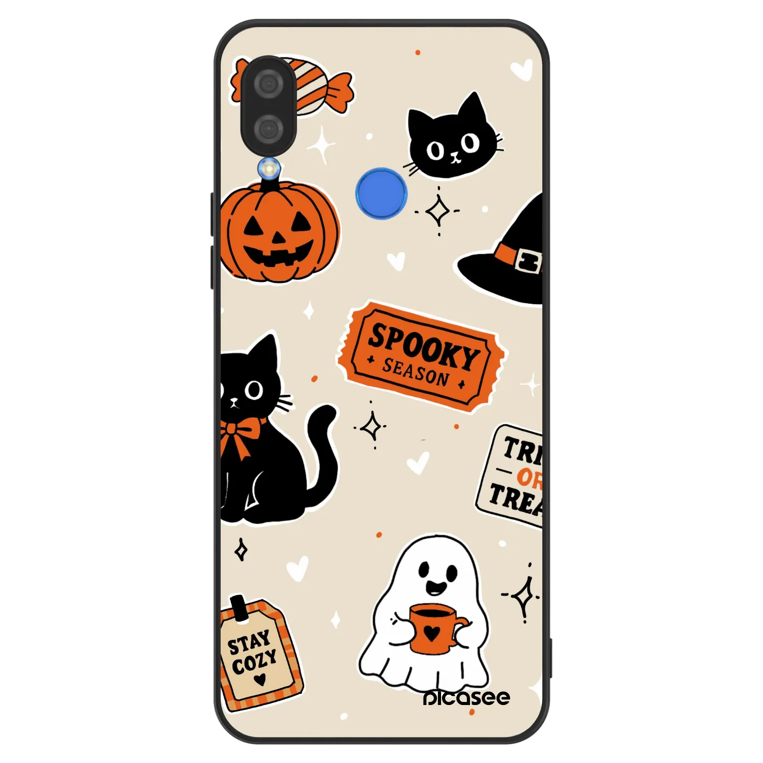 Picasee ULTIMATE CASE pentru Huawei Nova 3 - Halloween stickers