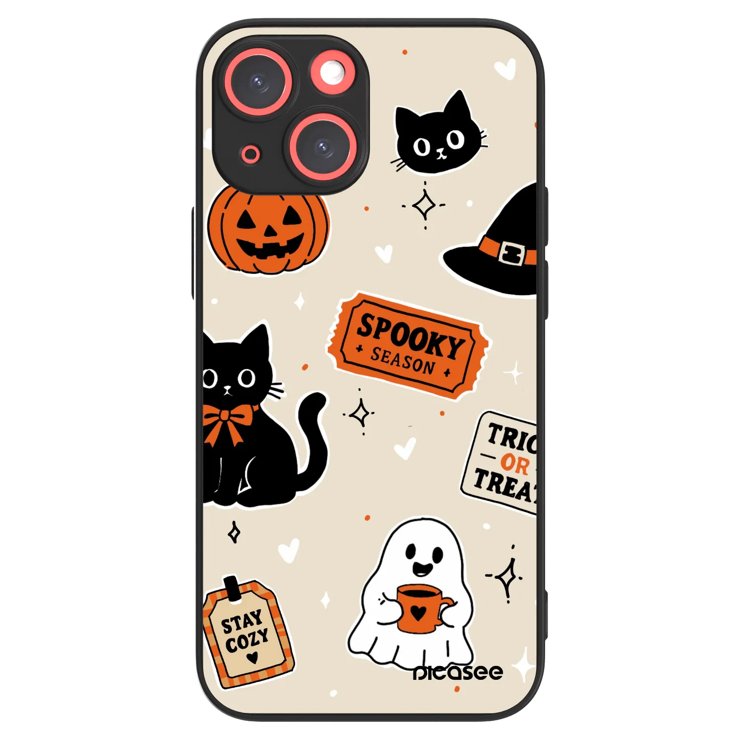 Picasee ULTIMATE CASE pentru Apple iPhone 13 mini - Halloween stickers