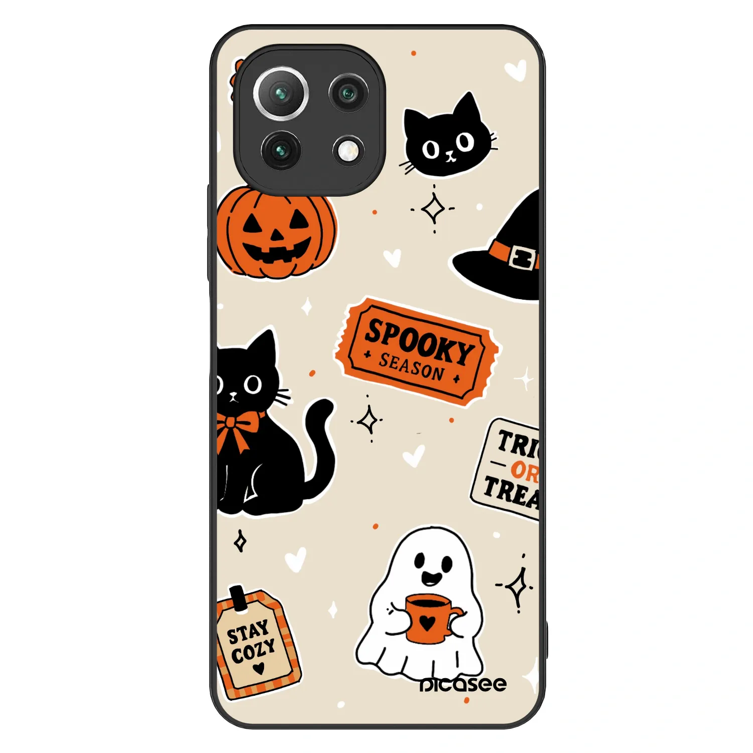 Picasee ULTIMATE CASE pentru Xiaomi Mi 11 Lite - Halloween stickers