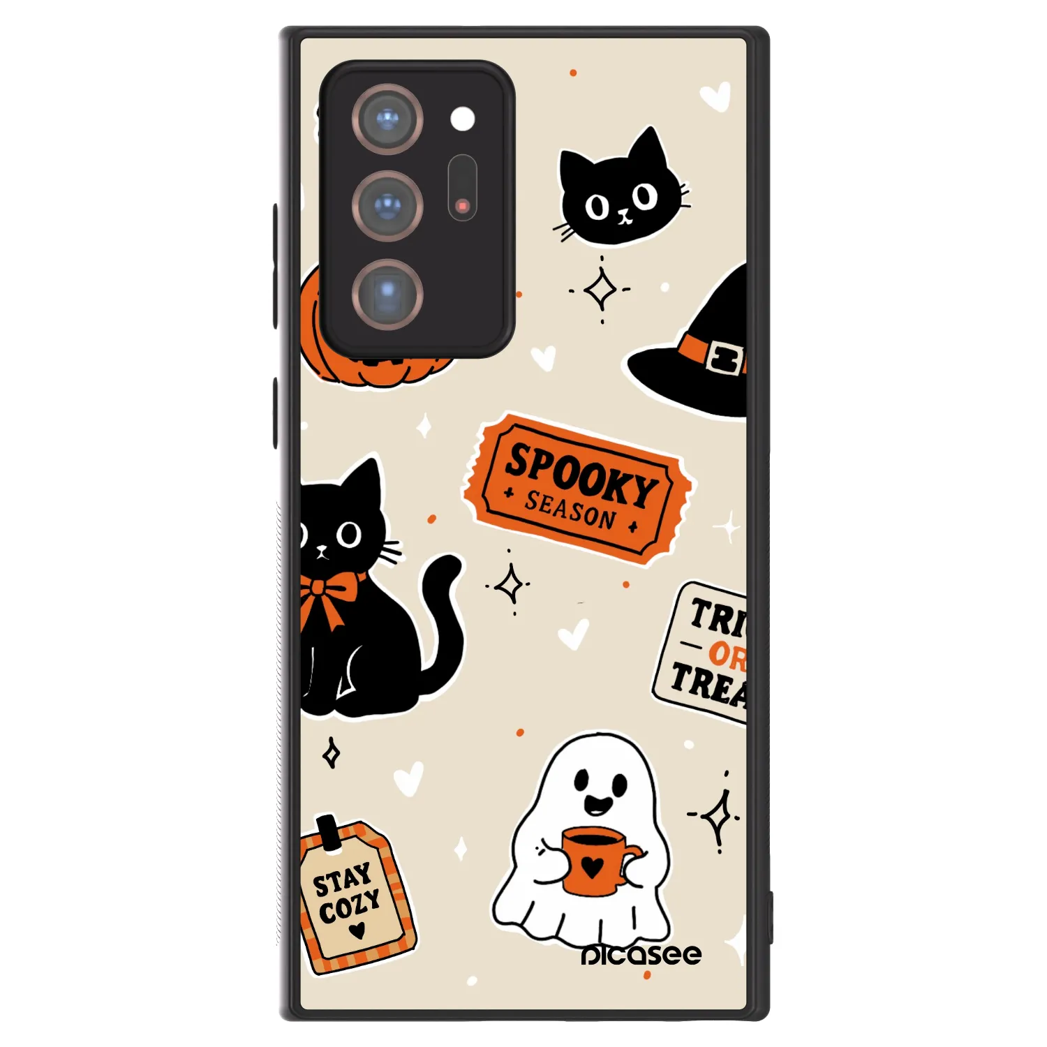 Picasee ULTIMATE CASE pentru Samsung Galaxy Note 20 Ultra - Halloween stickers