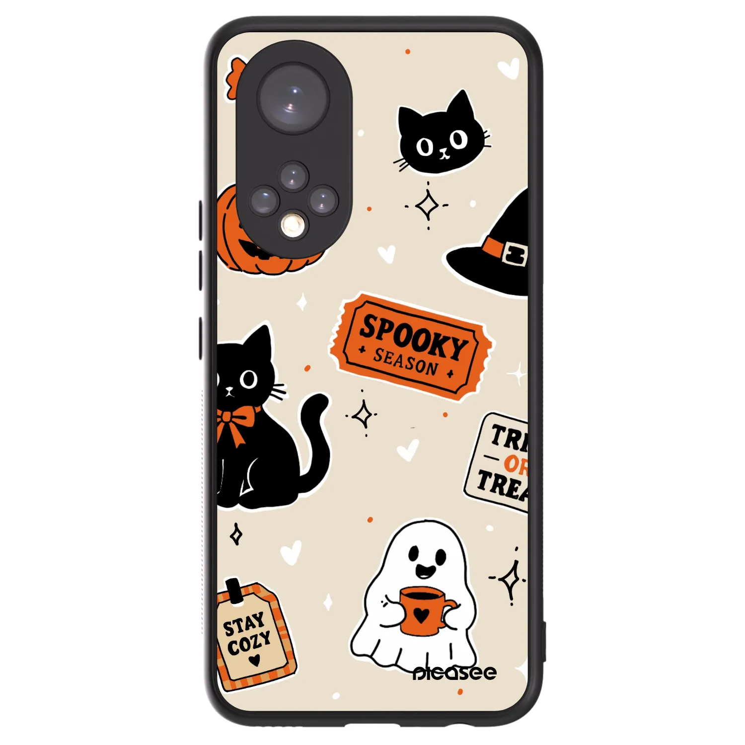 Picasee ULTIMATE CASE pentru Honor 50 5G - Halloween stickers
