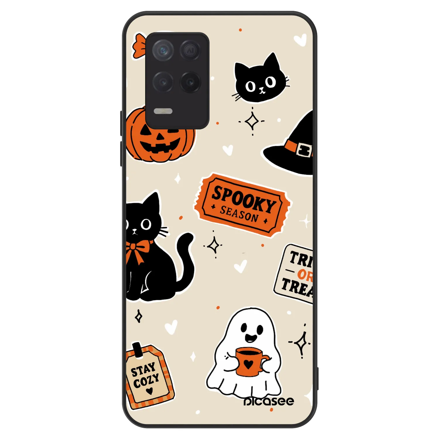 Picasee ULTIMATE CASE pentru Realme 8 5G - Halloween stickers