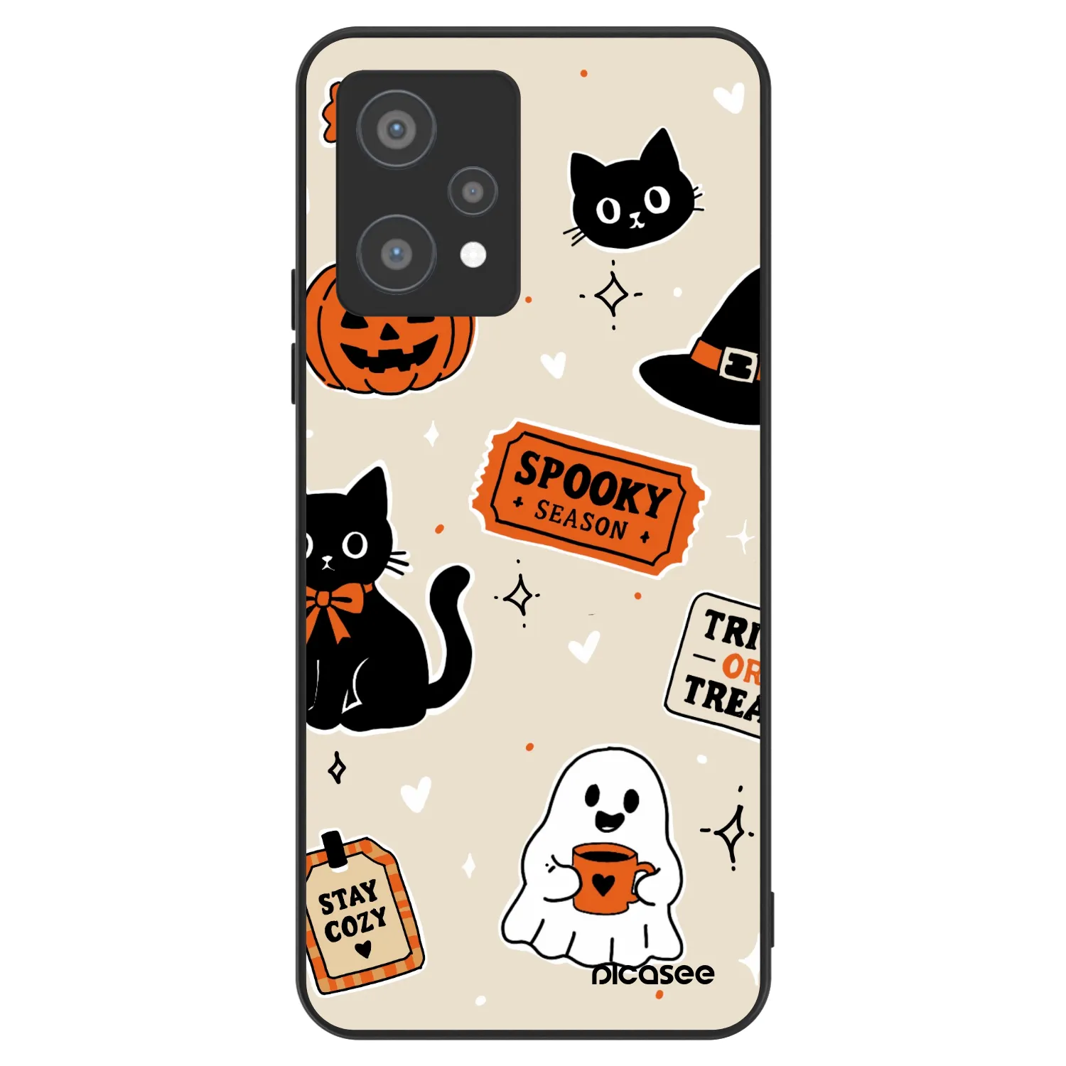 Picasee ULTIMATE CASE pentru Realme 9 Pro 5G - Halloween stickers