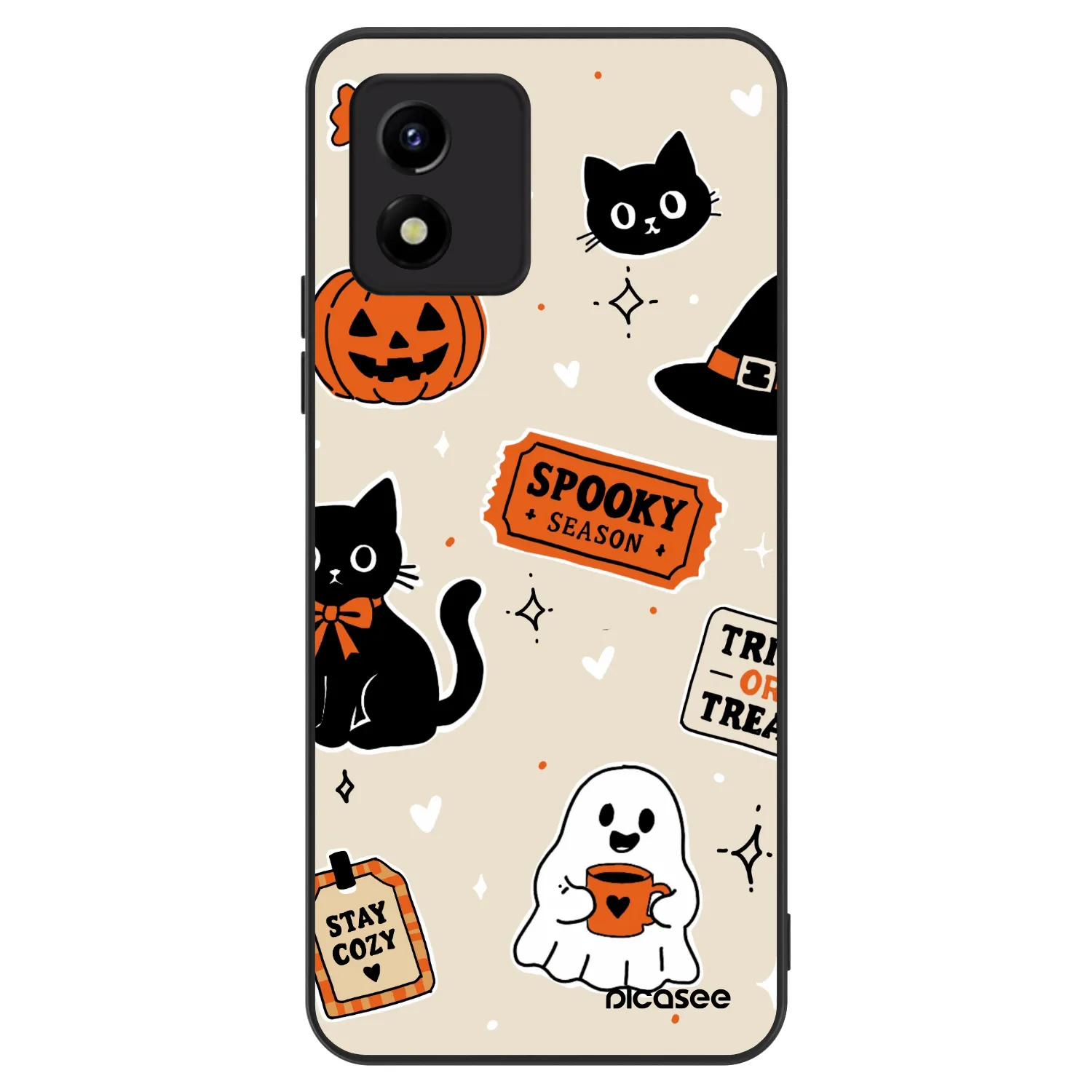 Picasee ULTIMATE CASE pentru Vivo Y01 - Halloween stickers