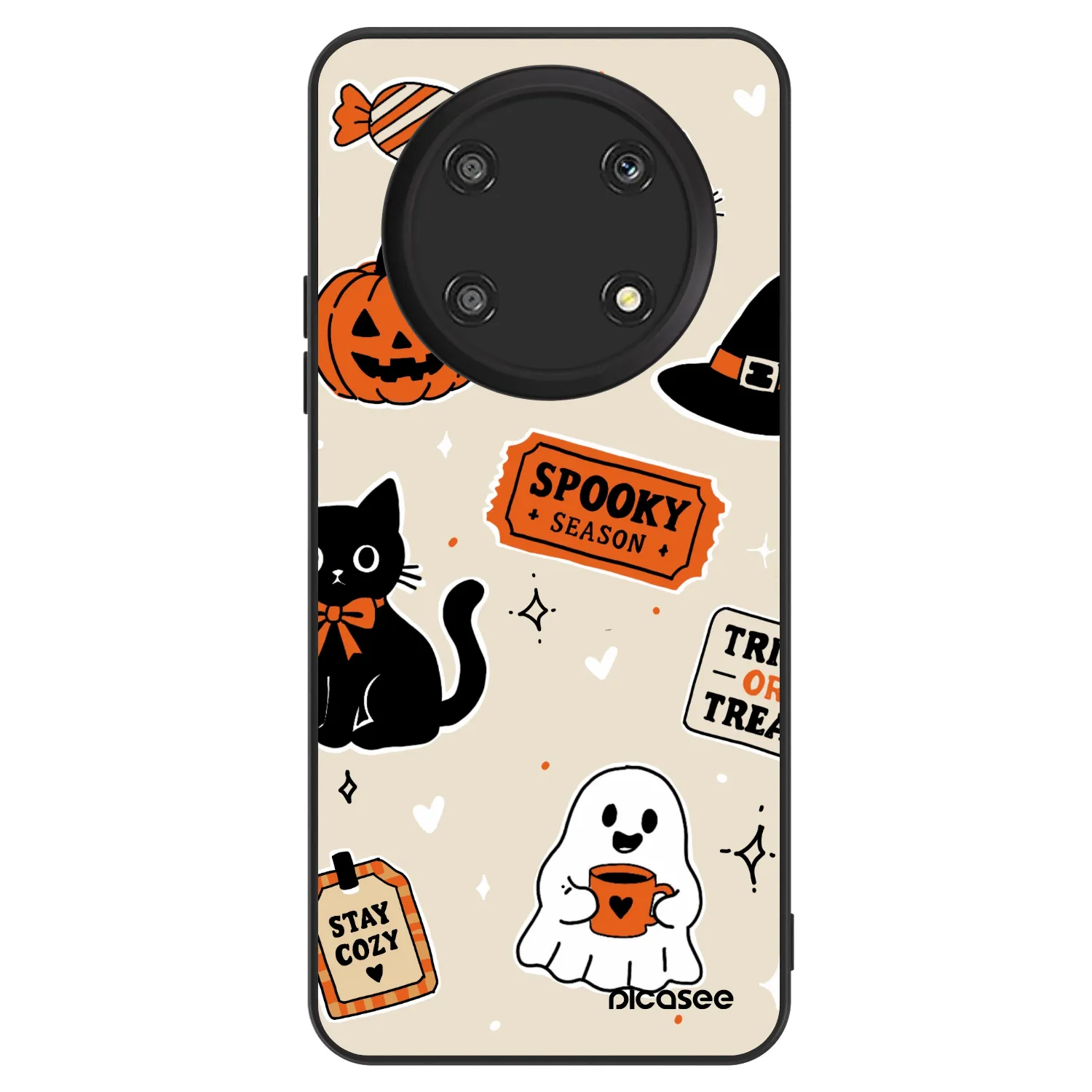 Picasee ULTIMATE CASE pentru Honor Magic4 Lite 5G - Halloween stickers