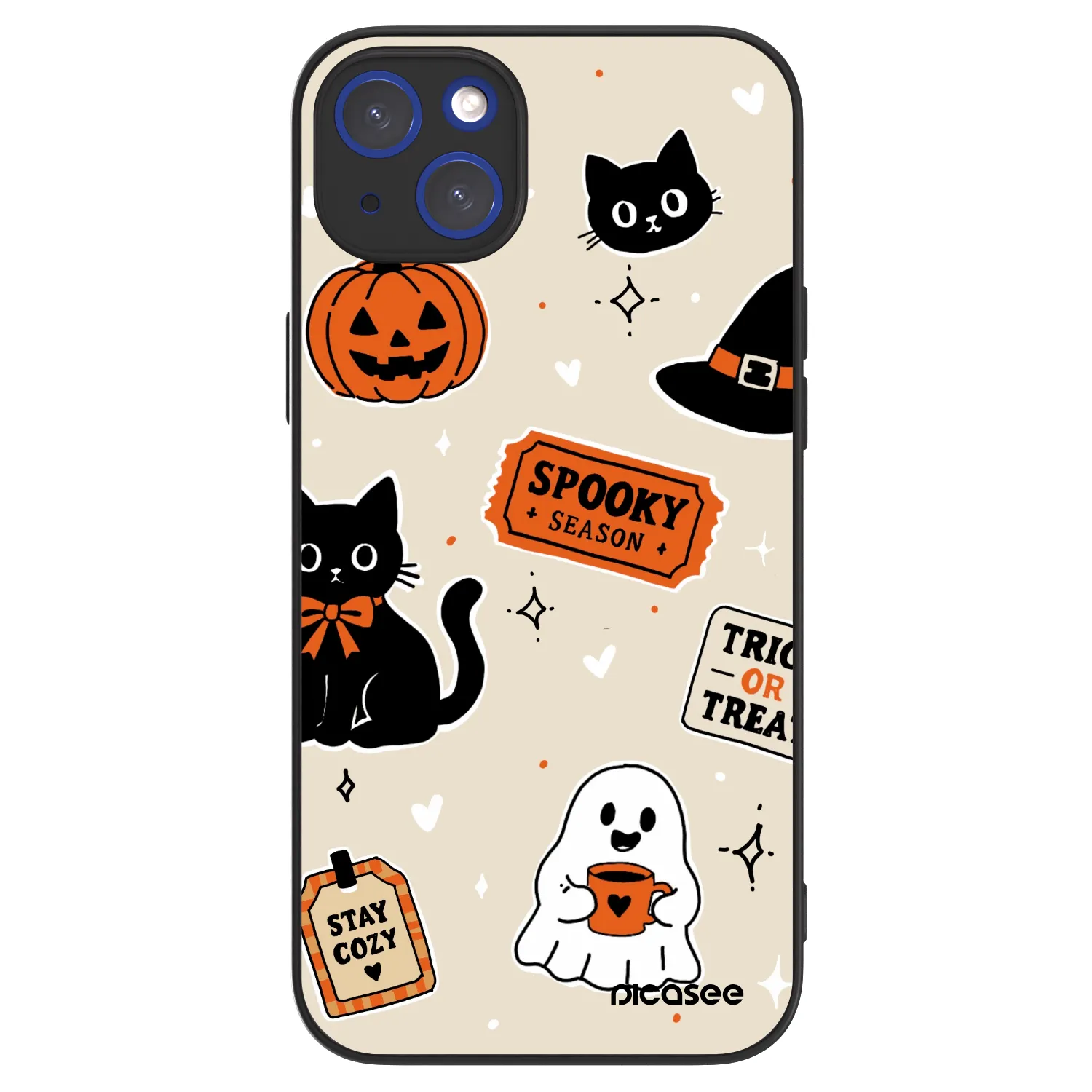 Picasee ULTIMATE CASE pentru Apple iPhone 14 Plus - Halloween stickers