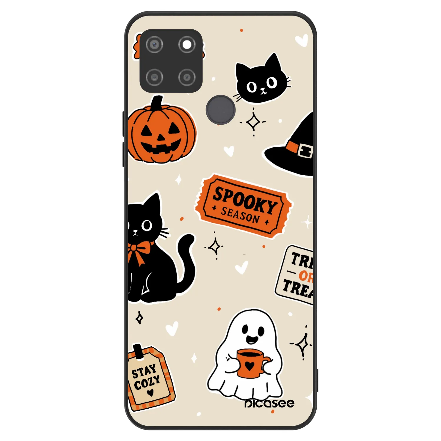 Picasee ULTIMATE CASE pentru Realme C21Y - Halloween stickers