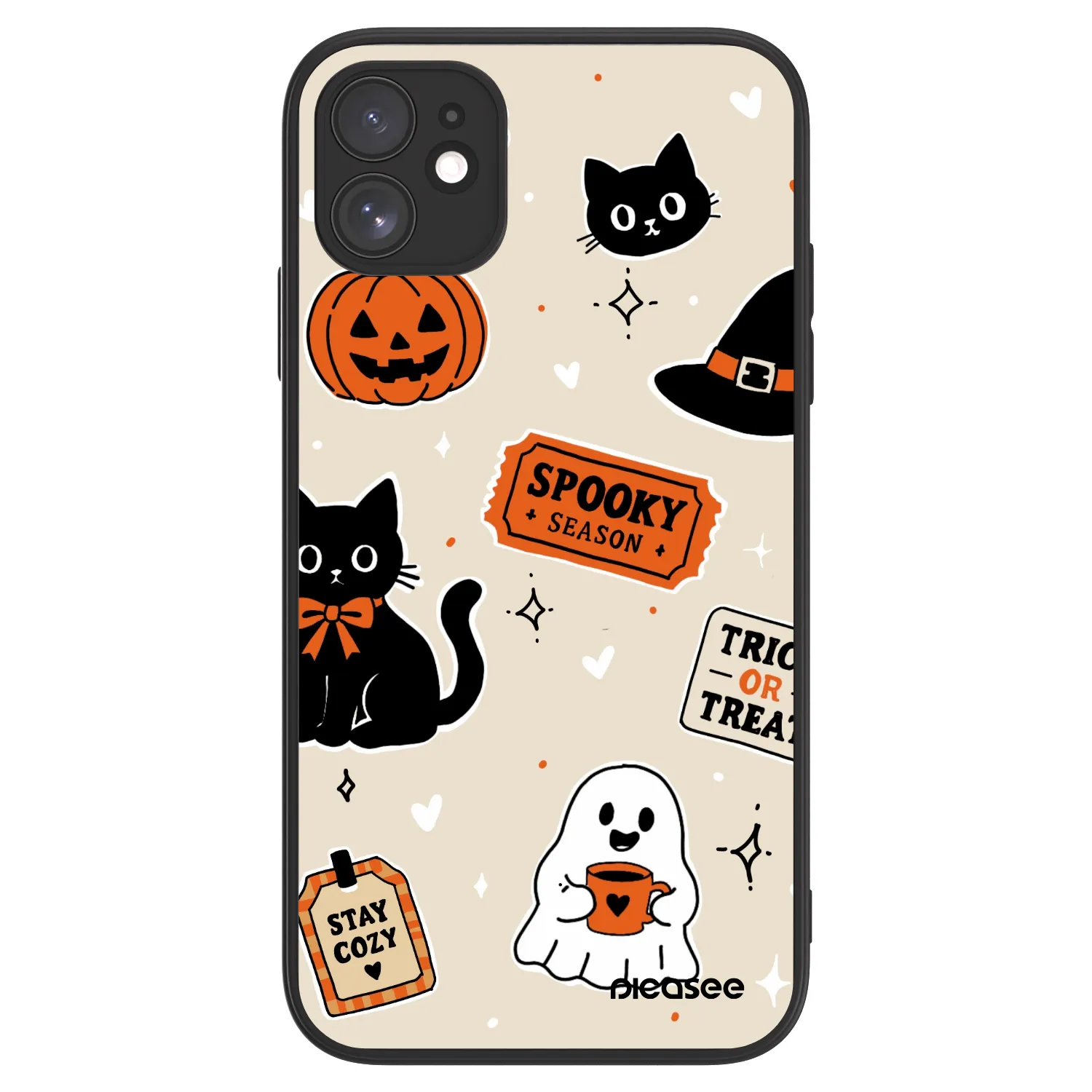Picasee ULTIMATE CASE MagSafe pentru Apple iPhone 11 - Halloween stickers
