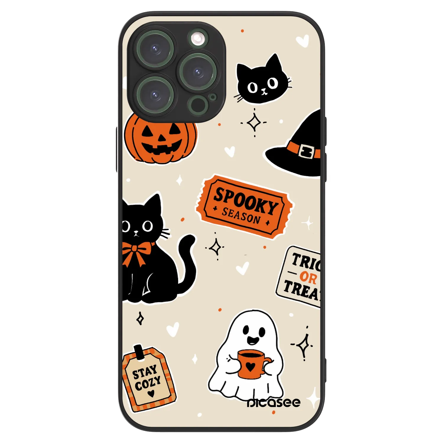 Picasee ULTIMATE CASE MagSafe pentru Apple iPhone 13 Pro Max - Halloween stickers