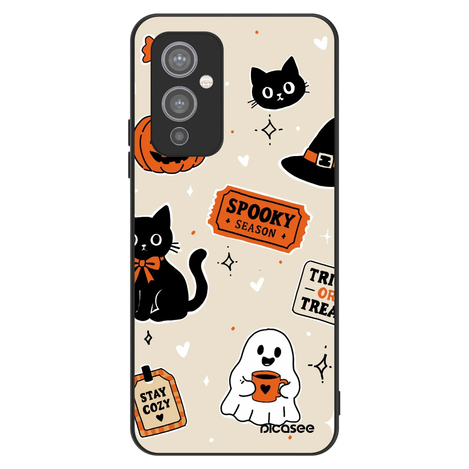 Picasee ULTIMATE CASE pentru OnePlus 9 - Halloween stickers