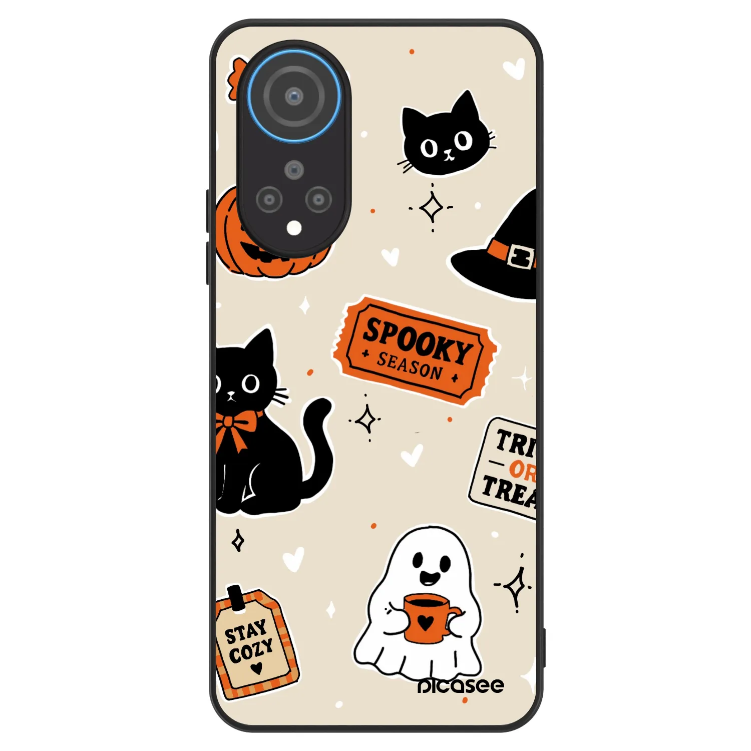 Picasee ULTIMATE CASE pentru Honor X7 - Halloween stickers