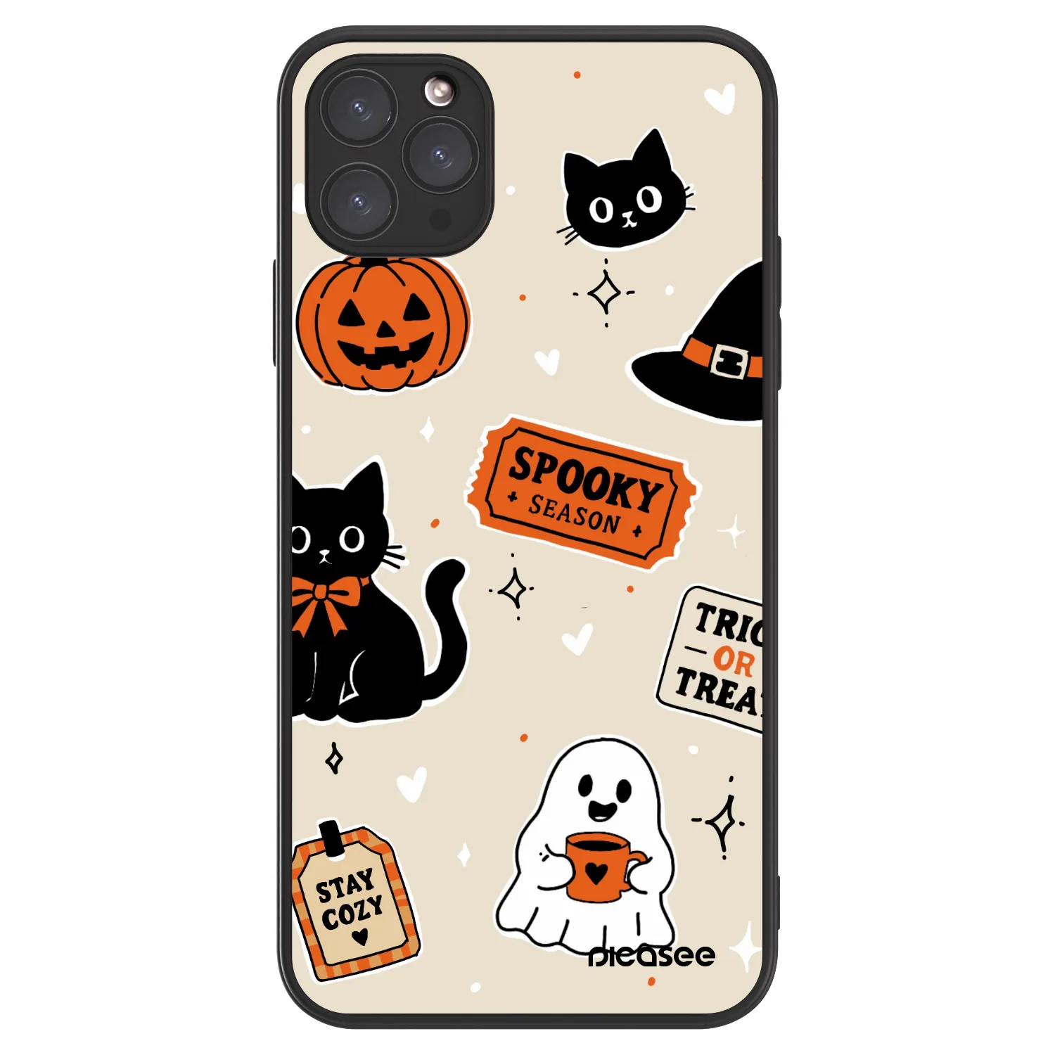 Picasee ULTIMATE CASE MagSafe pentru Apple iPhone 11 Pro Max - Halloween stickers