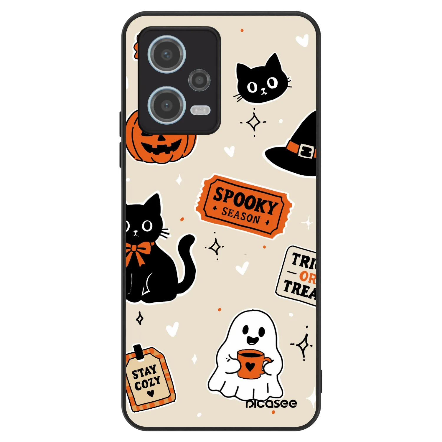 Picasee ULTIMATE CASE pentru Xiaomi Redmi Note 12 5G - Halloween stickers