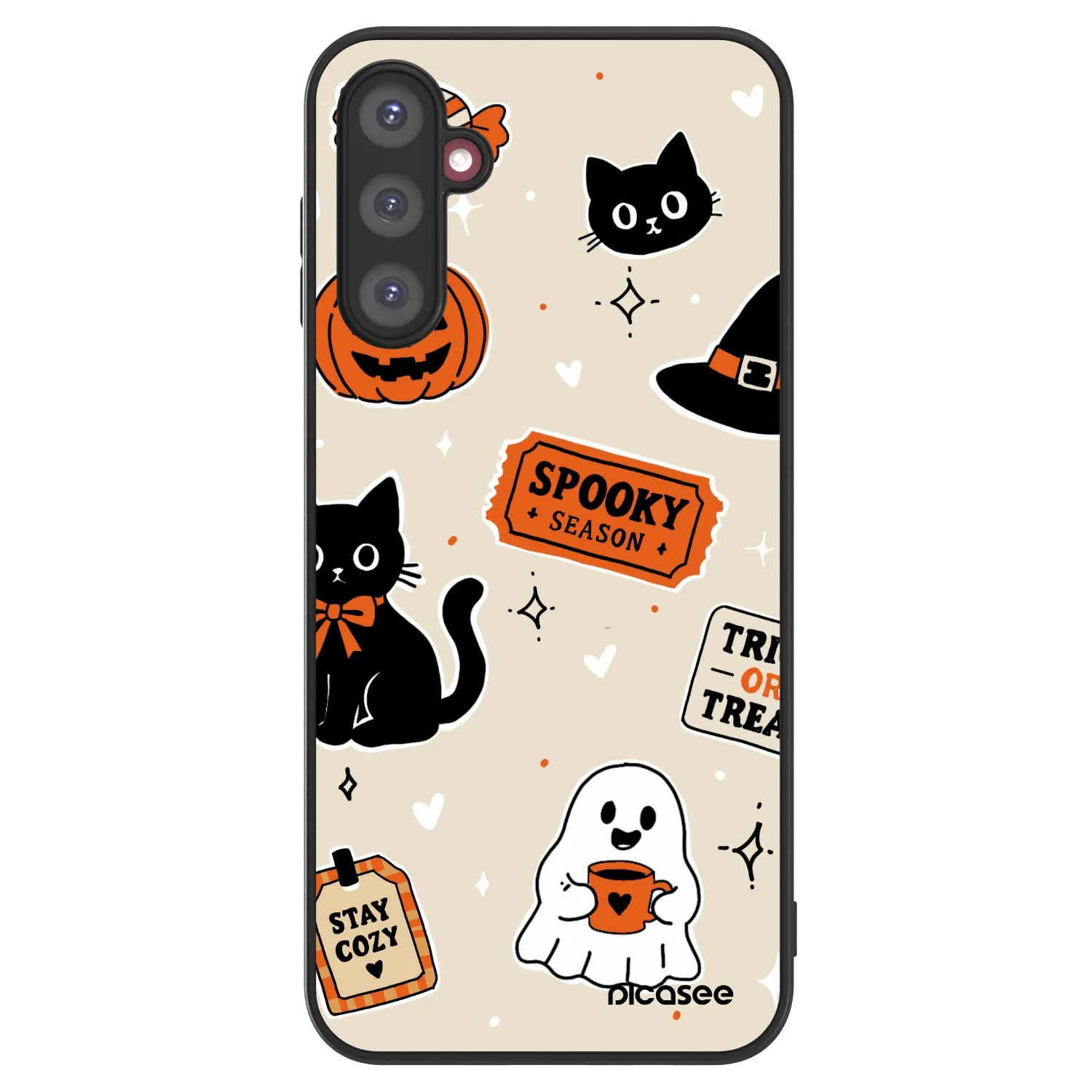 Picasee ULTIMATE CASE pentru Samsung Galaxy A14 5G A146P - Halloween stickers